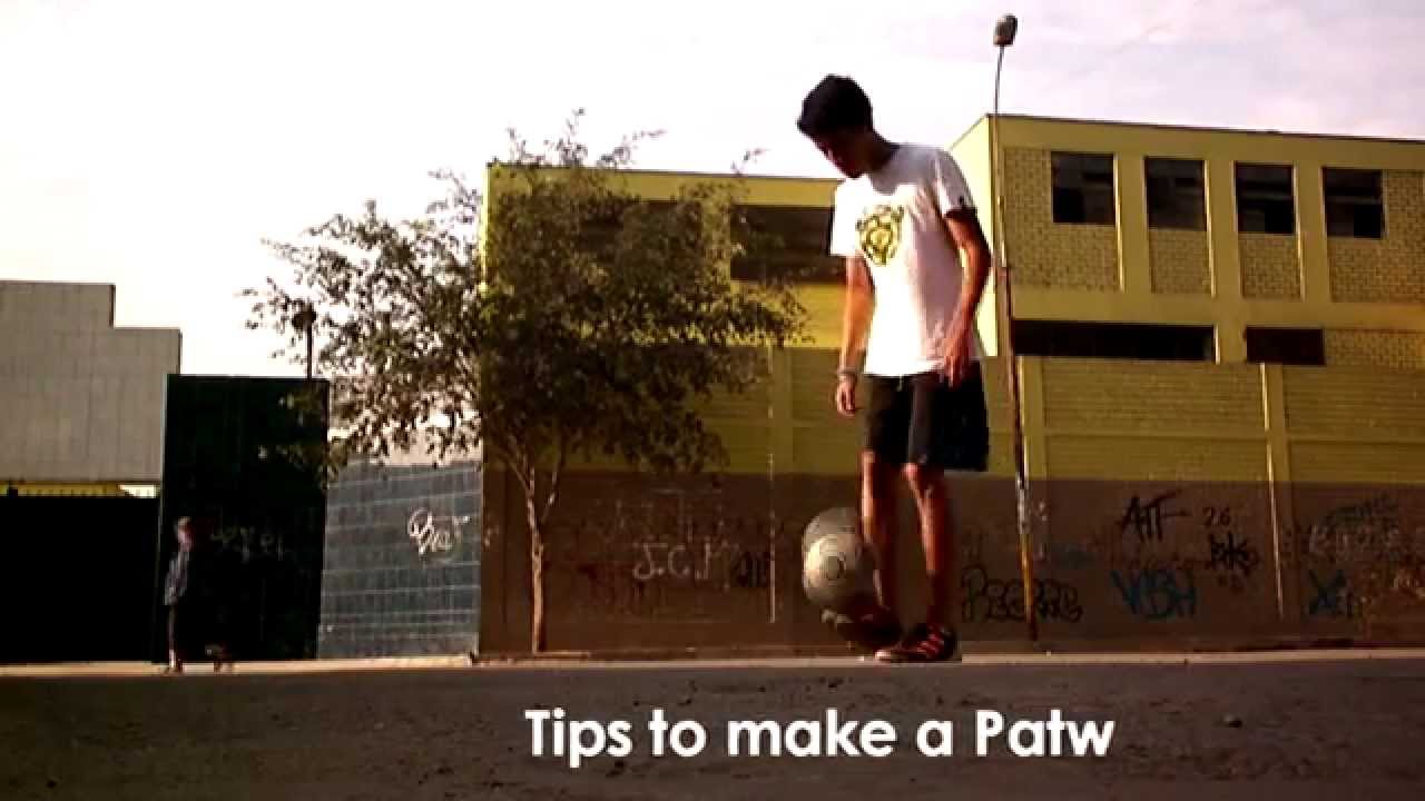 Football Freestyle - How to do a Patw