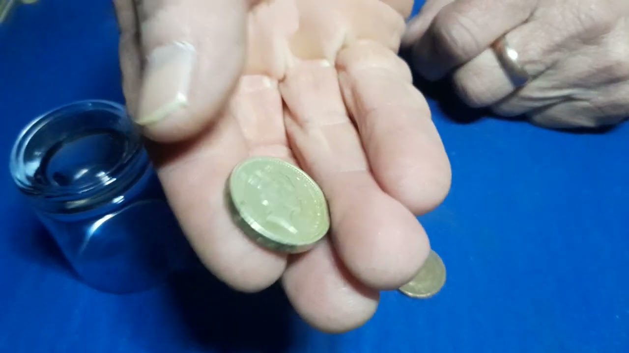 A very unique coin unique, close up coin trick.comments please
