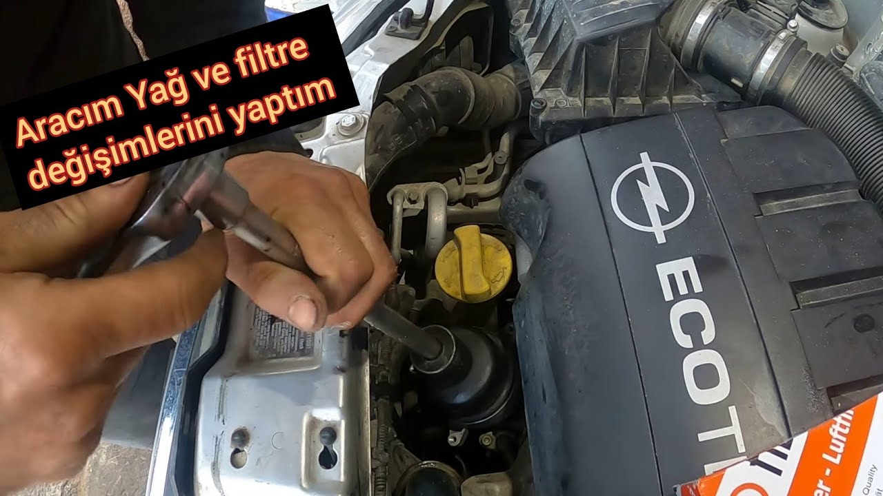Opel Combo Aracımın Yağ ve Filtrelerini değiştirdim / Hava, Polen, Mazot ve Yağ Filtre değişimi