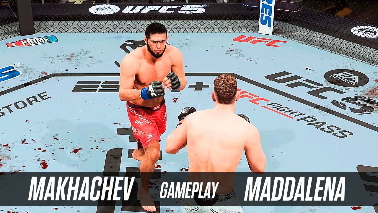 UFC 5 Gameplay | Jack Della Maddalena vs Islam Makhachev | UFC 322 Full Fight