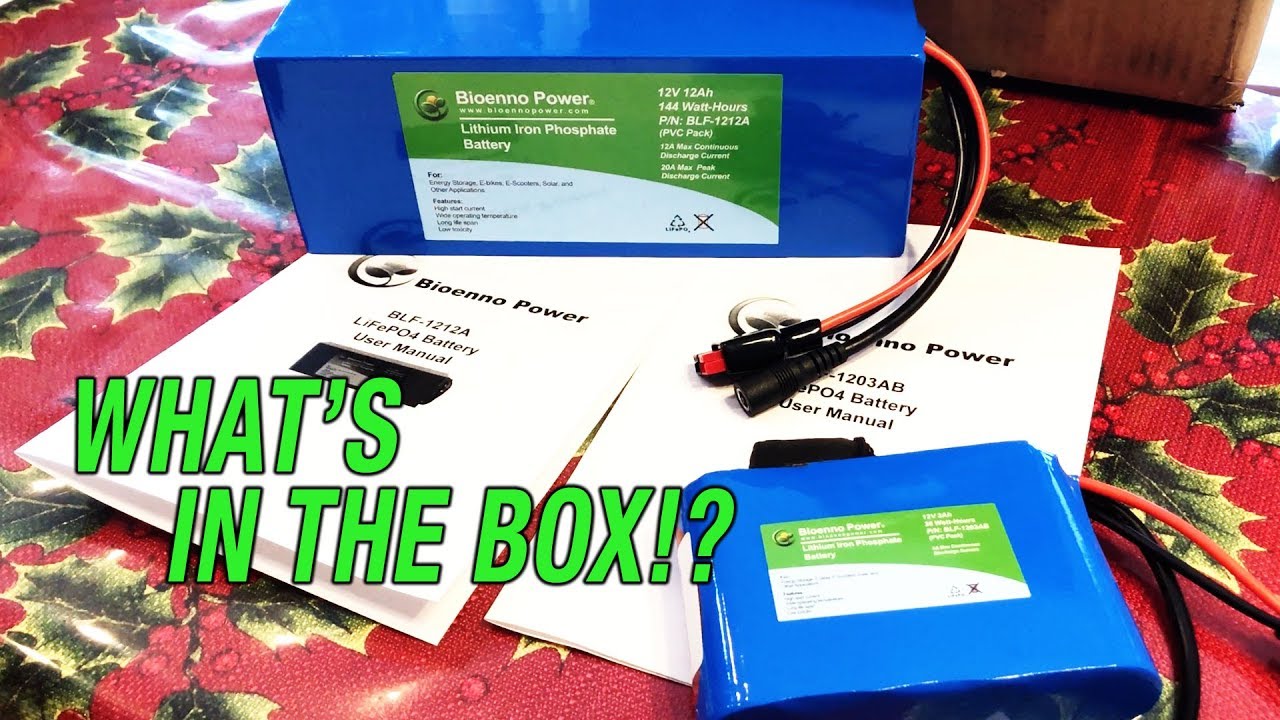 Bioenno LiFePO4 + Solar Charge Controller (Unbox)