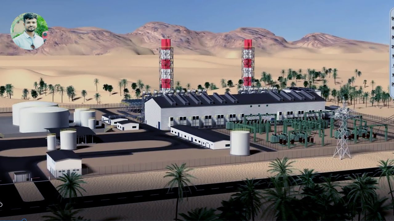 HFO power plant || Engine based power plant|| MAN 18V48/60TS