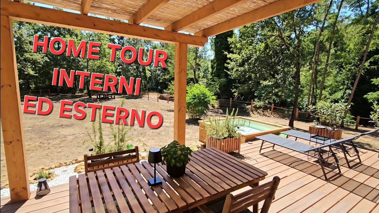Home tour completo della baita di legno nel bosco di For The Nature - interni ed esterno!