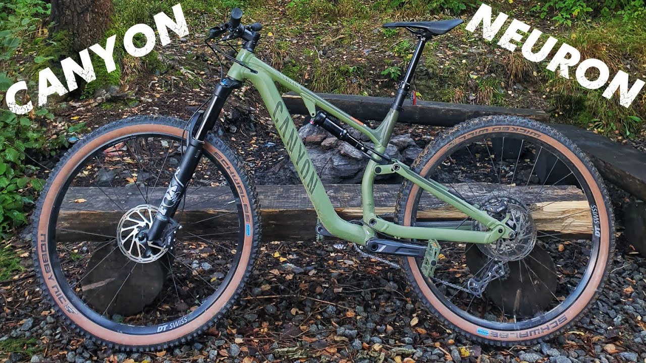 Canyon Neuron 6 AL 2022 and some Downhill Runs I 4K