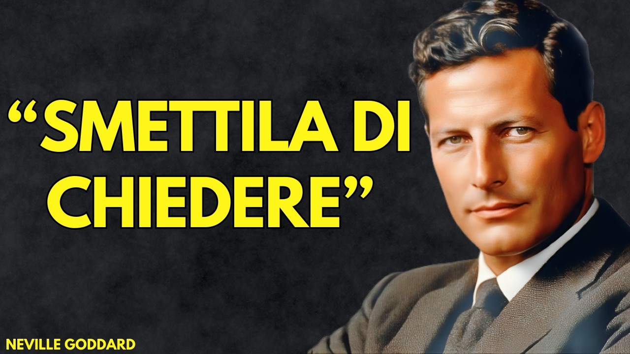 Perché Implorare Denaro Ti Mantiene Povero (Fai QUESTO Invece) | Neville Goddard Insegnante