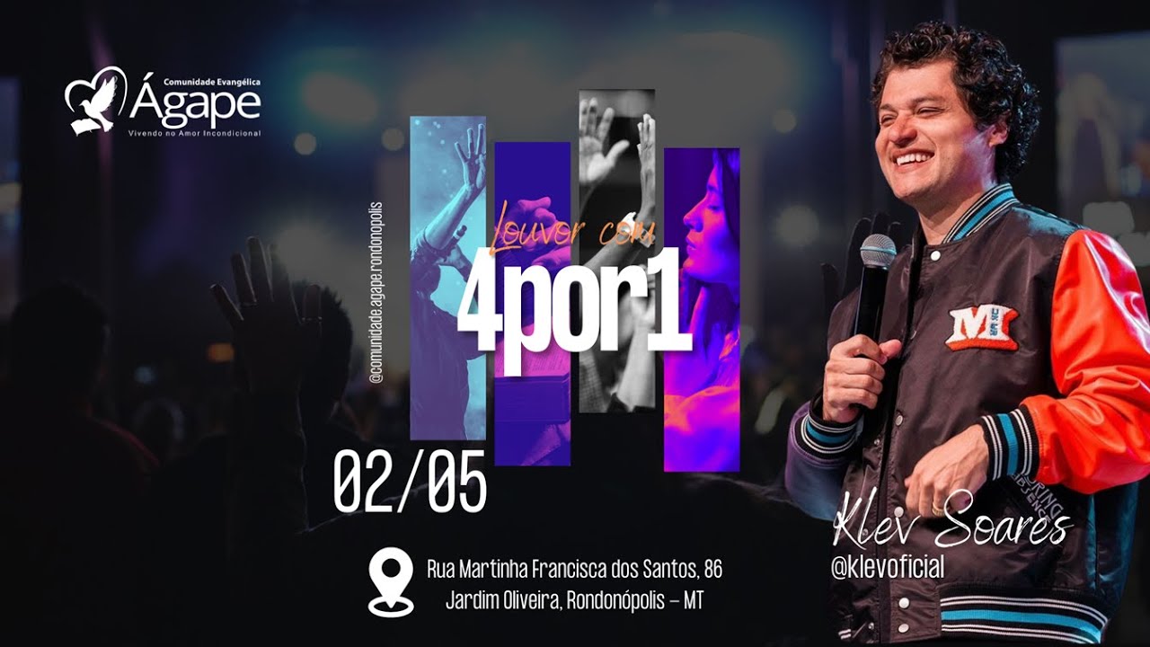 Louvor com 4 por 1 - Klev Soares