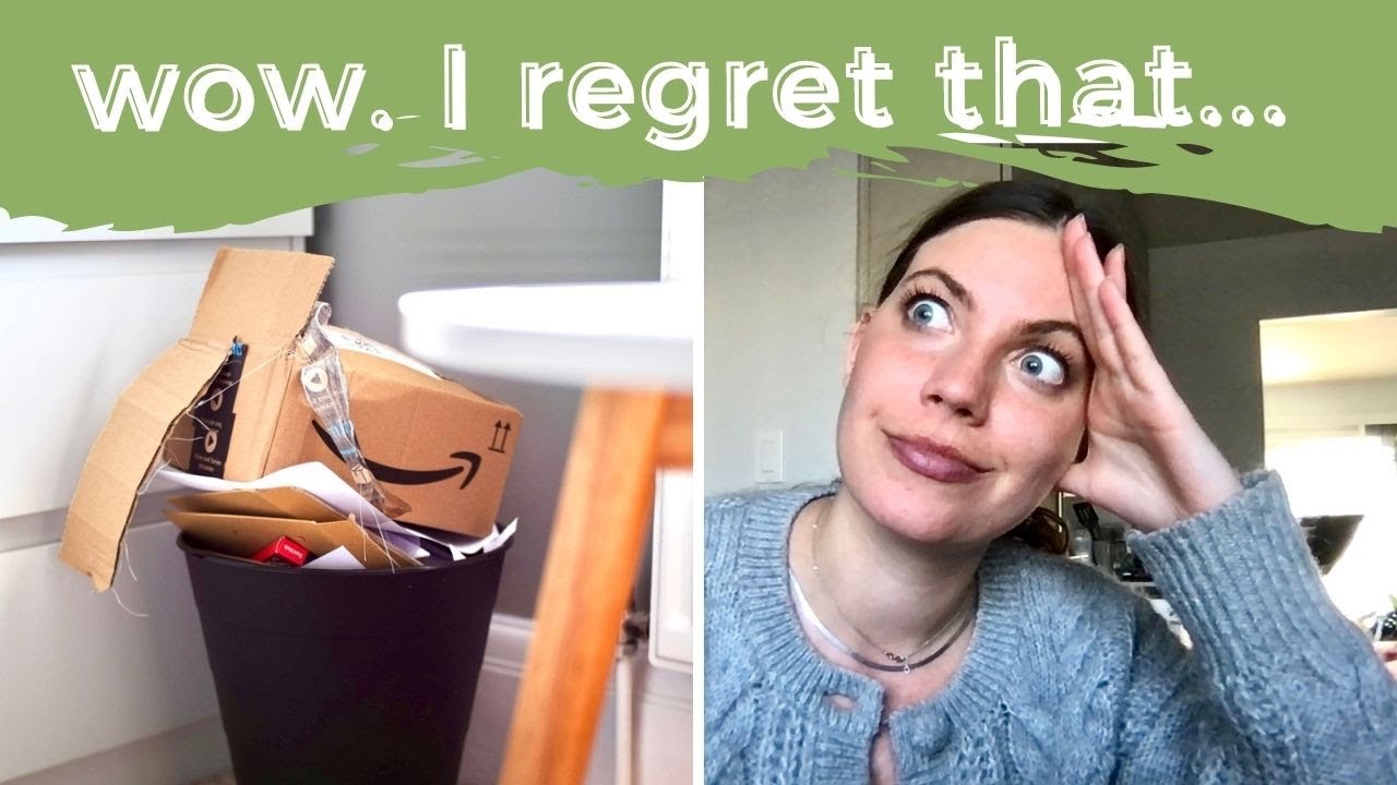 Zero Waste: вещи, о которых я сожалею