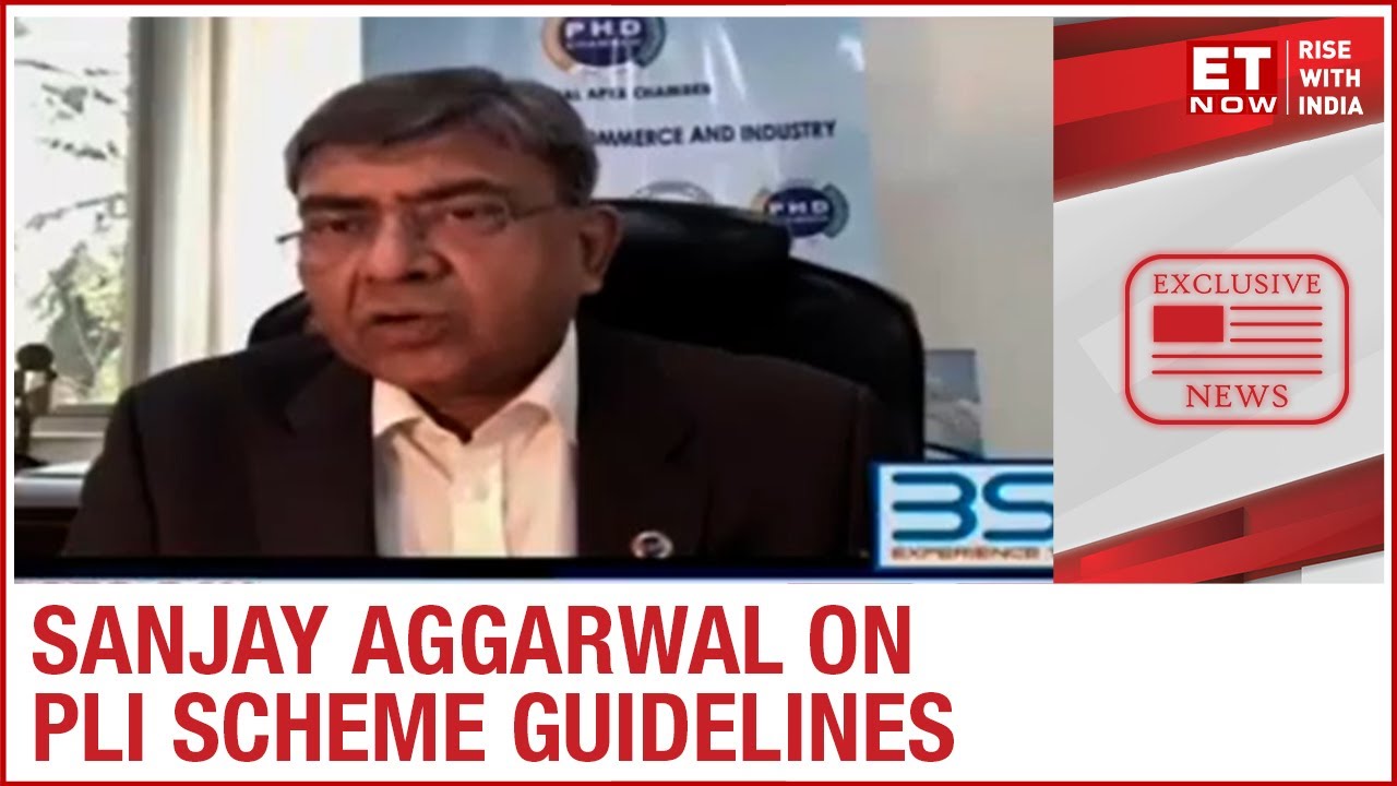 What are the guidelines on changes in PLI scheme for API ?| Sanjay Aggarwal to ET Now