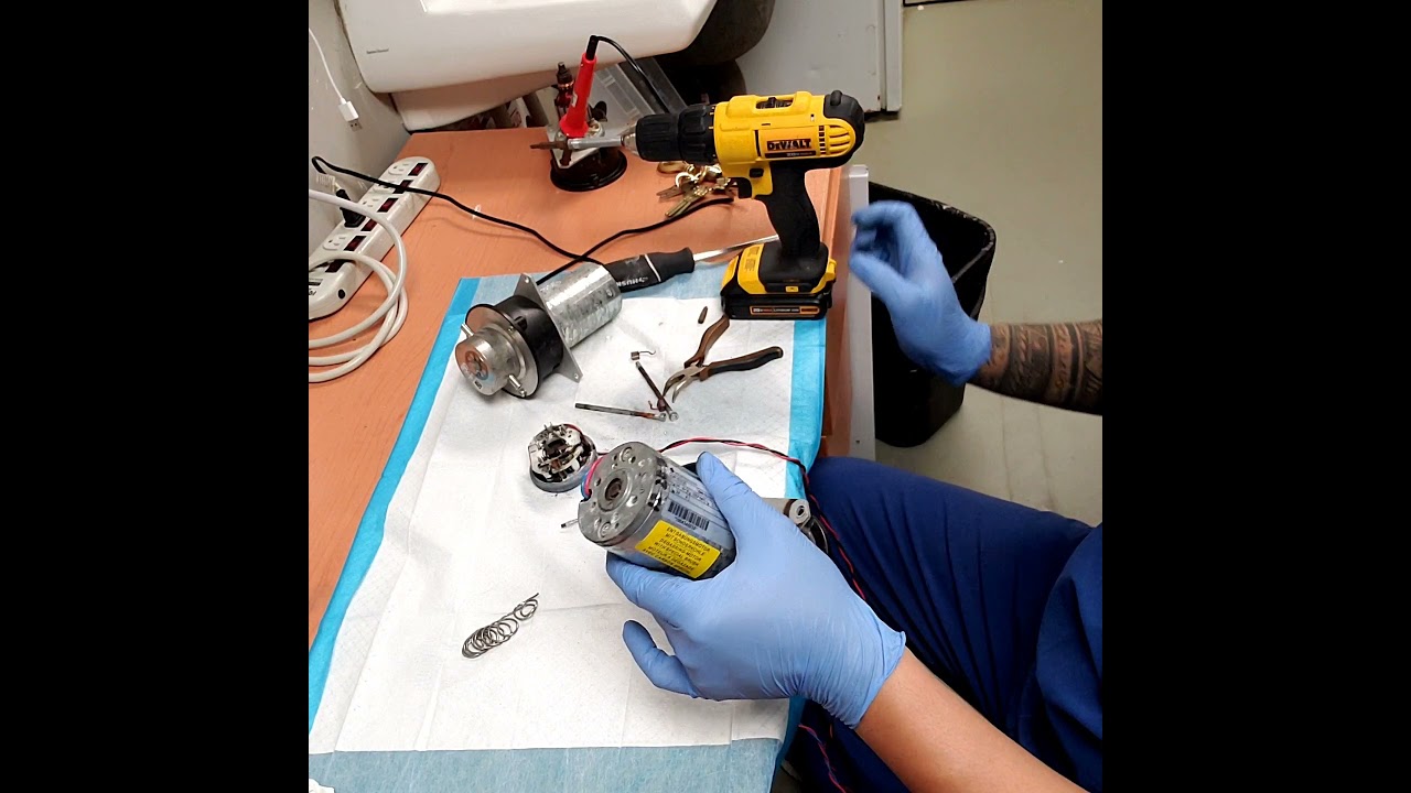#39 TMP. CONDUCTIVITY HIGH PROBLEM.  K MACHINE  (part 2) replacing brushes & calibration..