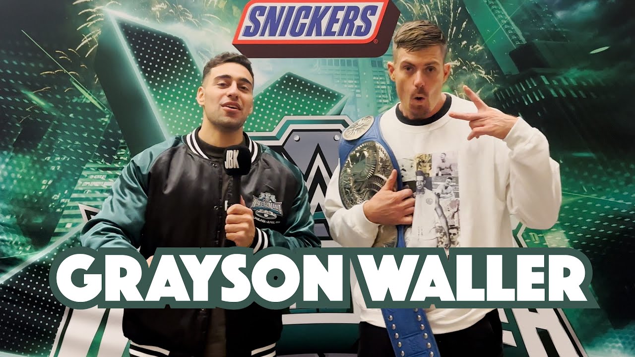 Grayson Waller Reacts to Winning WWE Tag Team Champion | Calls Out Nick Kyrgios?