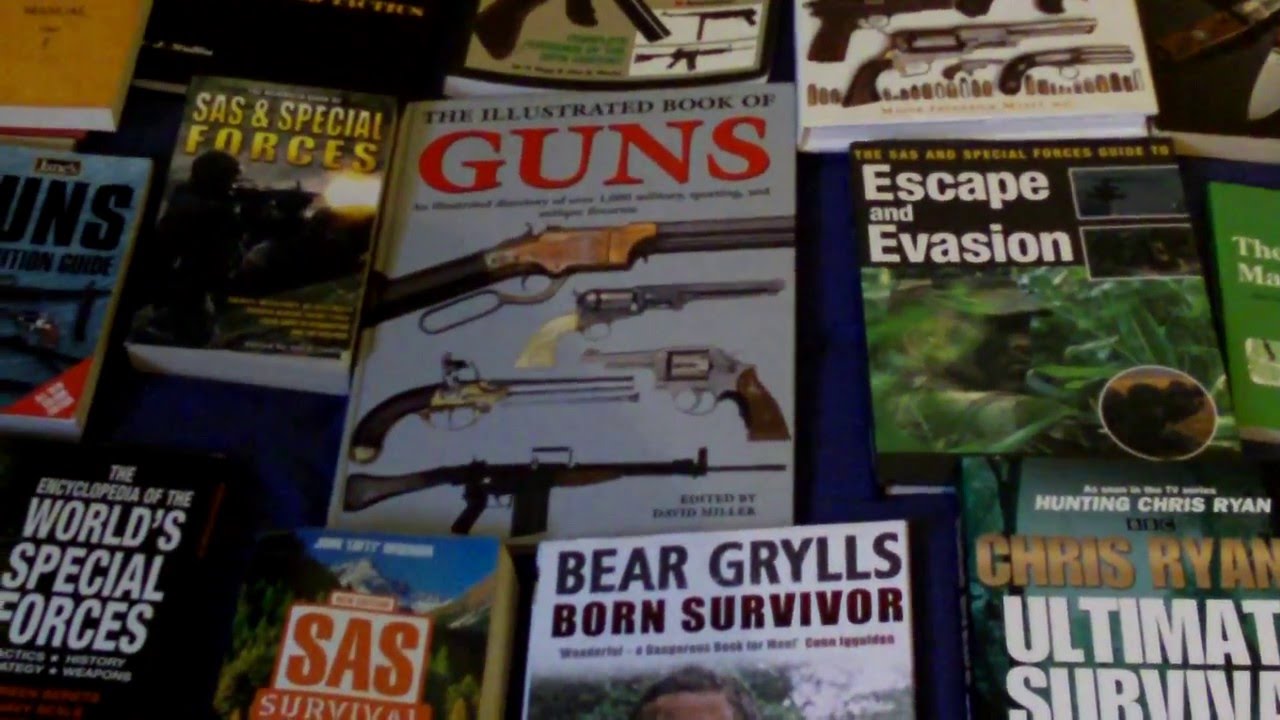 Military, Survival and Gun Books