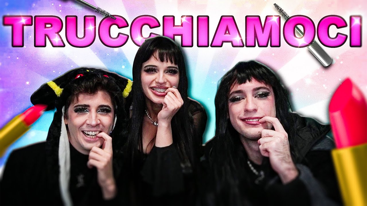LOLLO e FAVIJ si fanno TRASFORMARE in EMO da una TRUCCATRICE!!