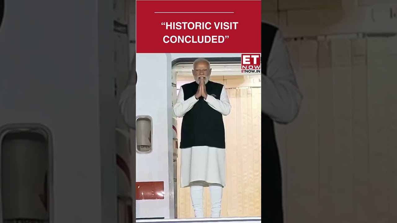 Modi Concludes Historic Israel Visit, Returns Home With Strengthened Ties | ET Now #sshorts