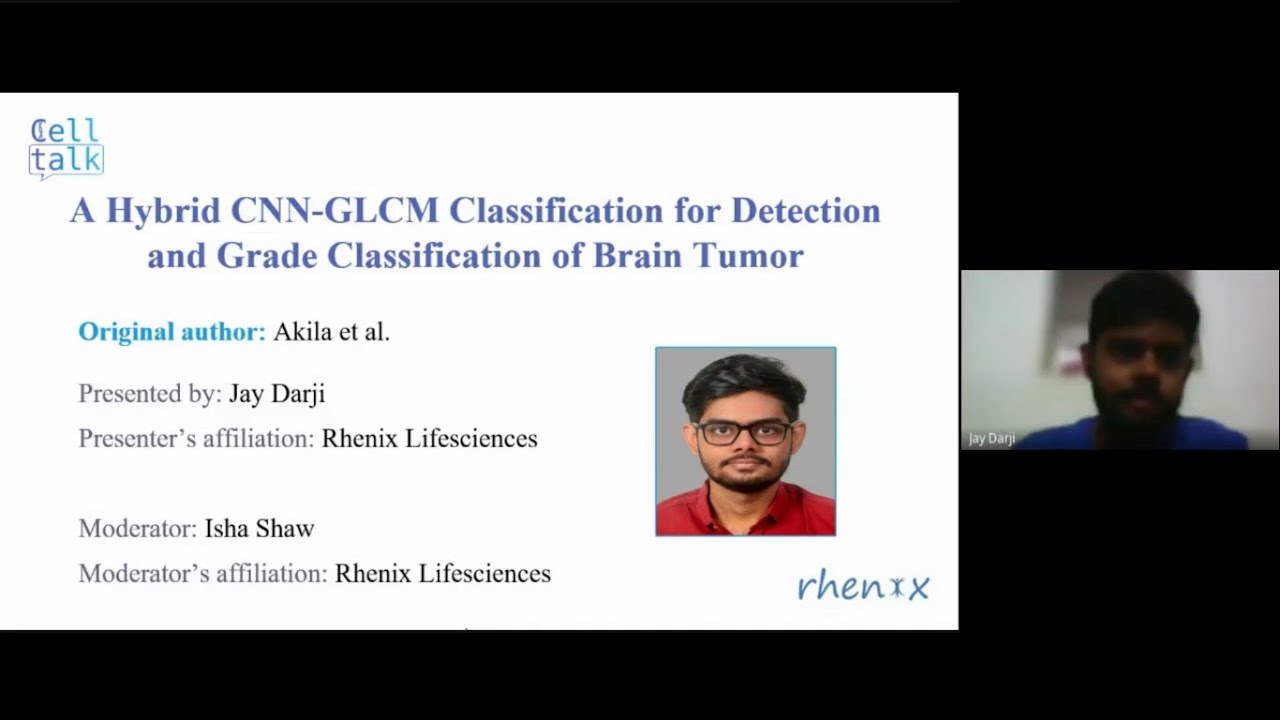 A hybrid CNN-GLCM classifier for detection and grade classification of brain tumor | CellTalk