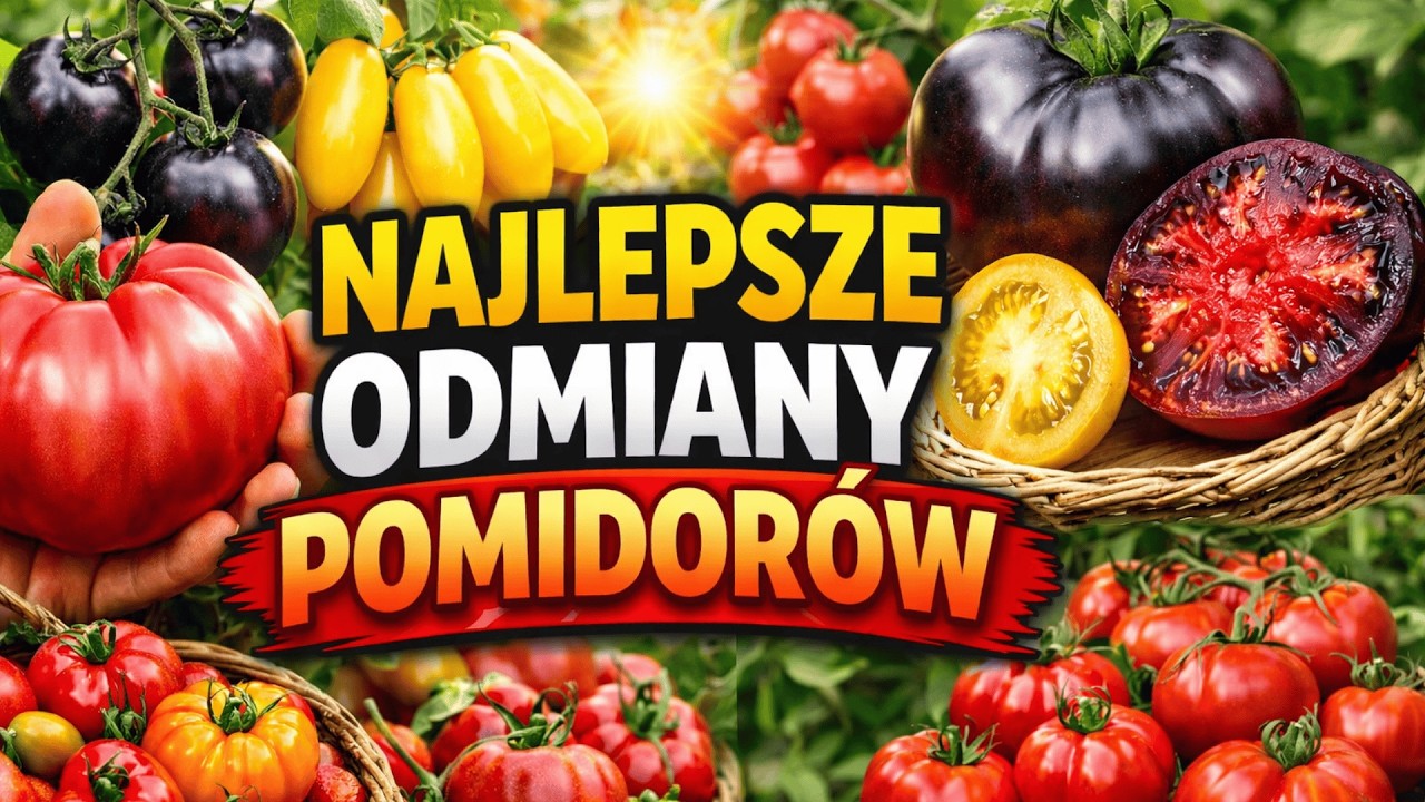 NAJLEPSZE ODMIANY POMIDORÓW