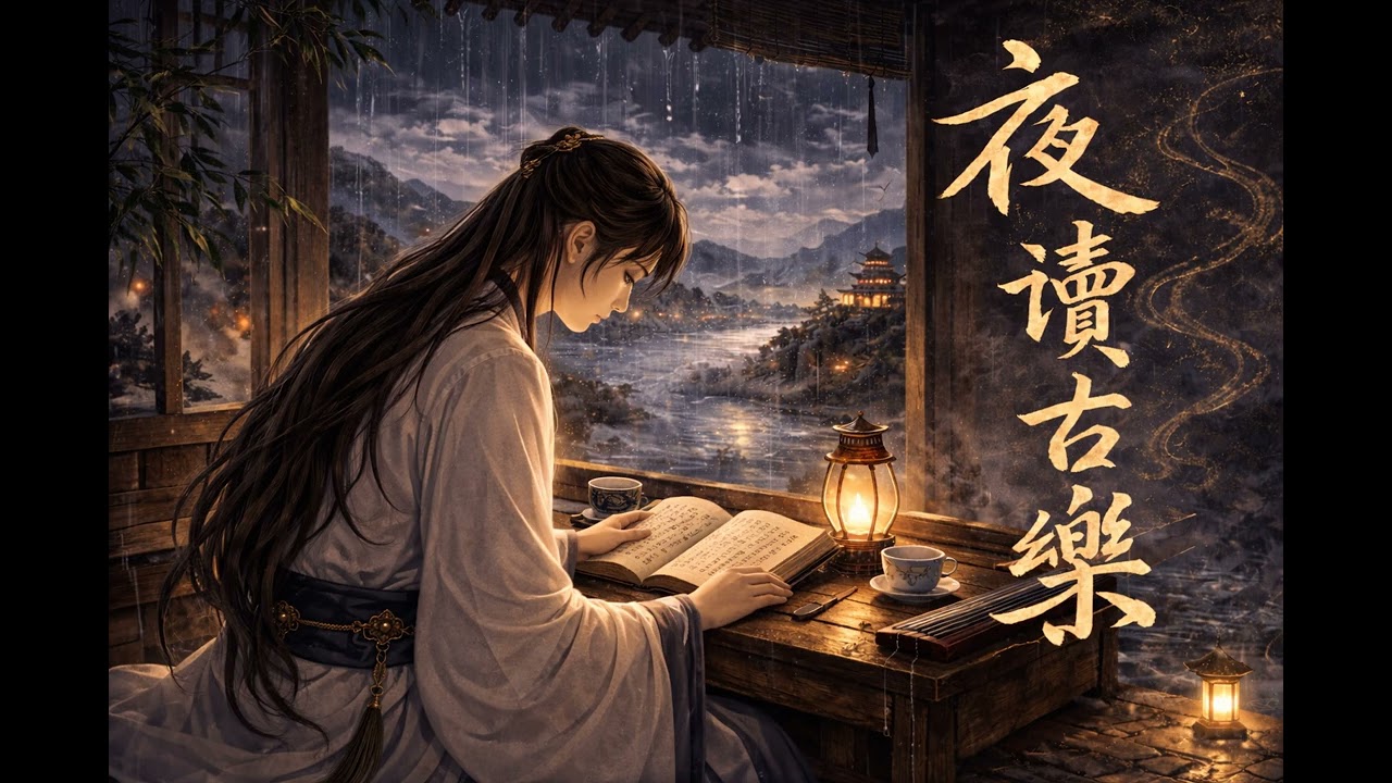 夜讀古樂｜愁夜舒心 Vol.4  Erhu & Guqin Chinese Instrumental