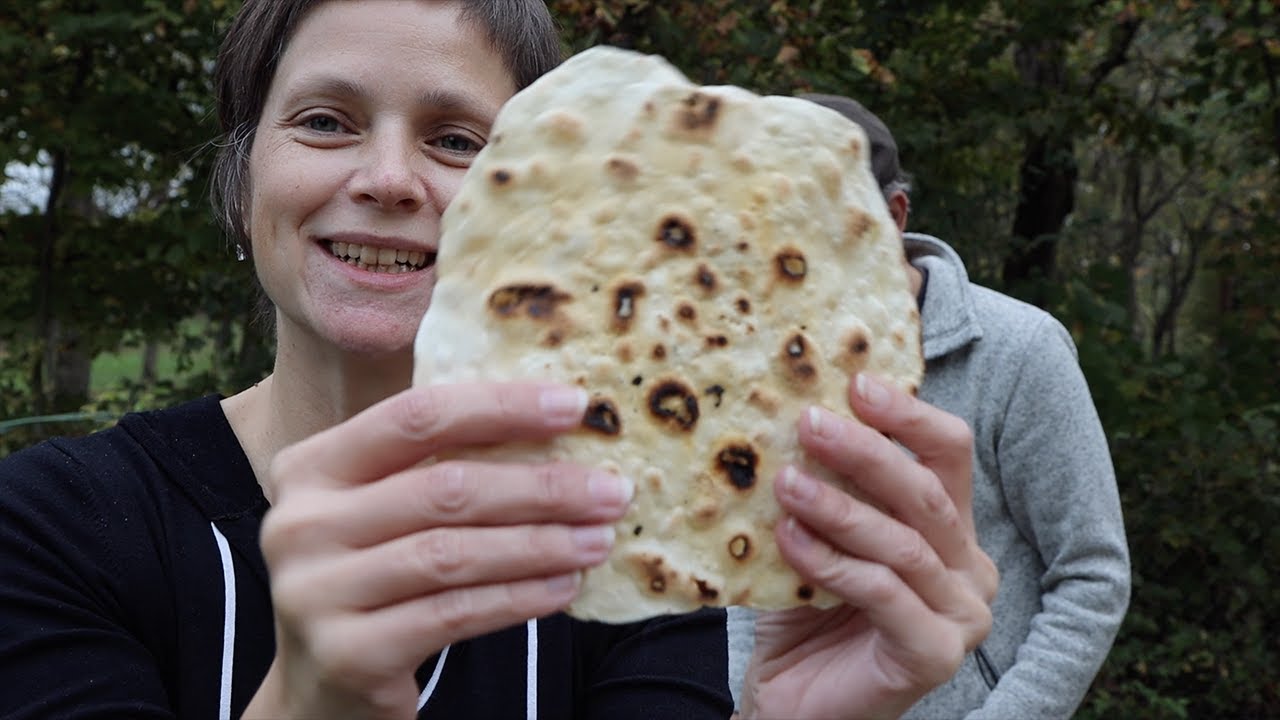 Croatian pasta MLINCI - how to cook mlinci on a hot plate, the traditional Croatian way.