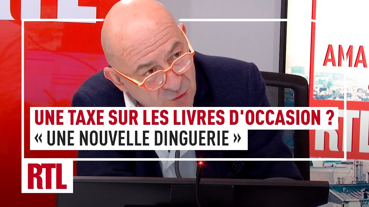 Bientôt une taxe sur les livres d'occasion ? 