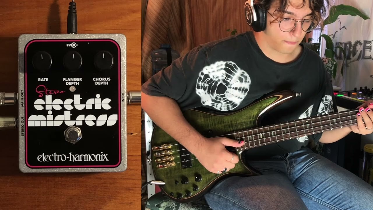 Electro Harmonix Stereo Electric Mistress Bass Demo