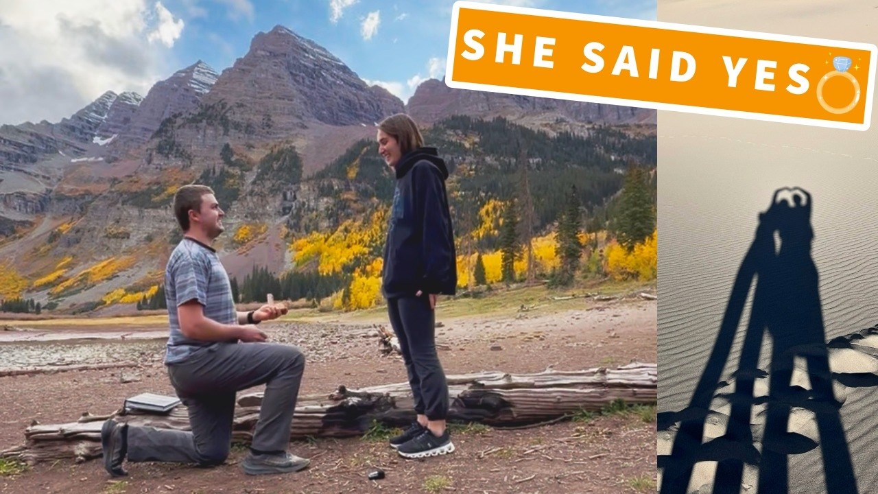 She Had No Idea I Was Proposing… Colorado Van Life Trip
