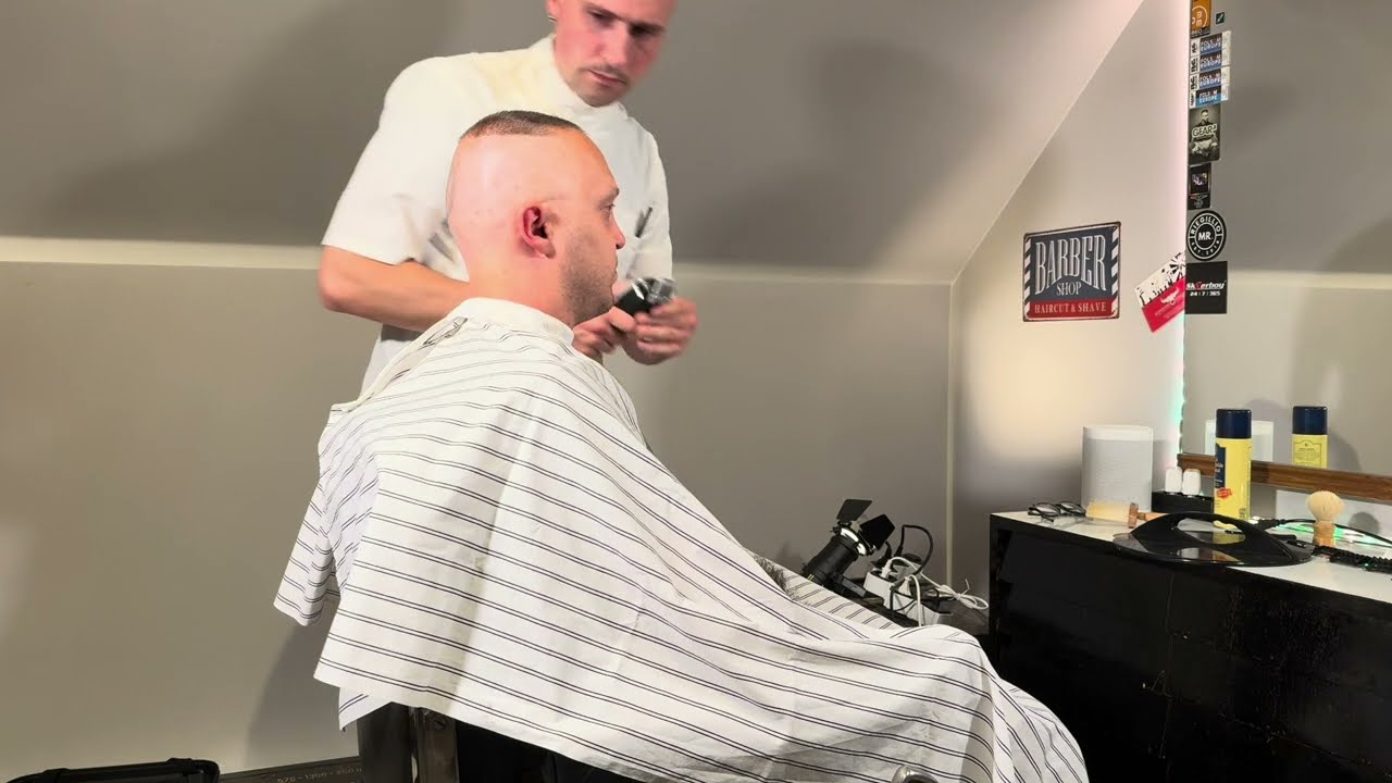 Another birthday haircut....
