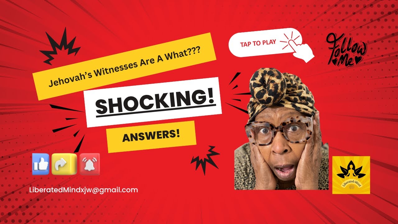 Jehovah's Witnesses Are A What??/...Shocking Answers!!