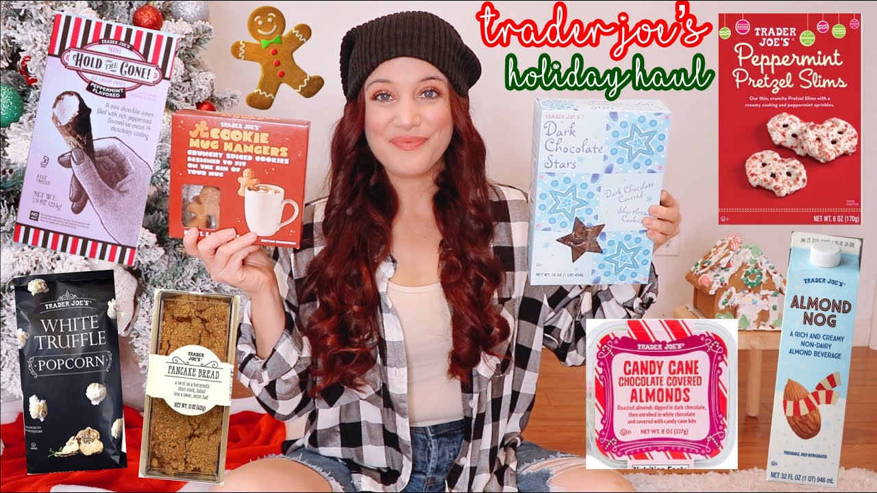 ULTIMATE TRADER JOES HOLIDAY HAUL & TASTE TEST | Christmas 2020