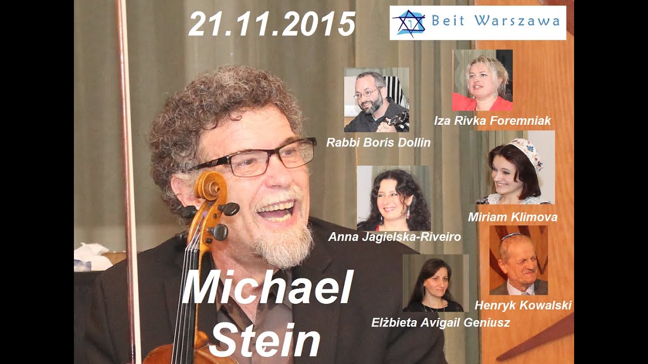 Hazzan Michael Stein concert in Warsaw November 21, 2015