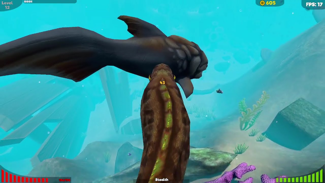 Dreu Eel Old - Ocean (hard) | Feed And Grow Fish