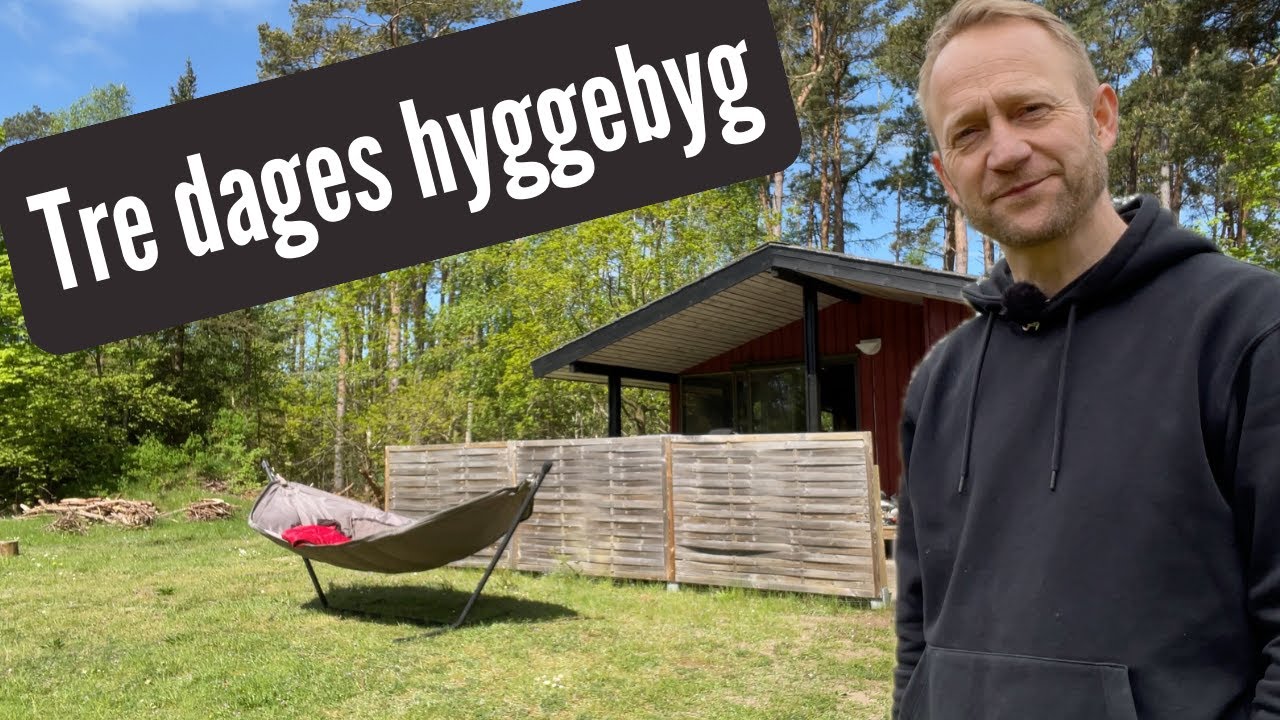 Alene hjemme. Tre dages hyggebyg - S1E23 - G&oslash;r det selv - Sommerhus - Bejder Bygger