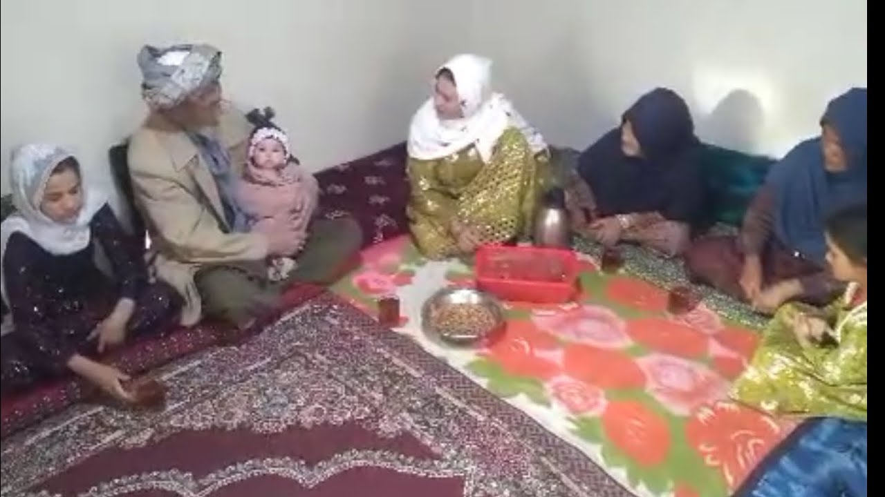 Roasted wheat (Gandom Biryan)| daily village life in Afghanistan 