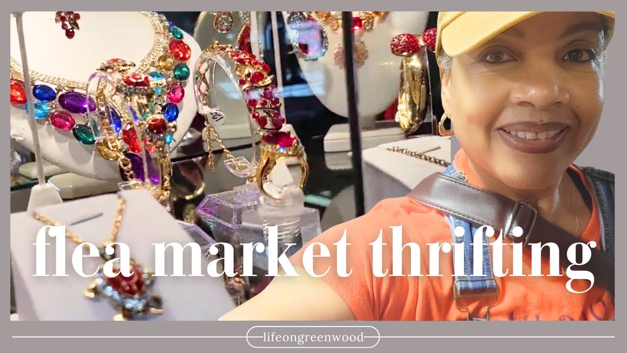 Thrifting at the Most Organized Flea Market Ever. Life on Greenwood