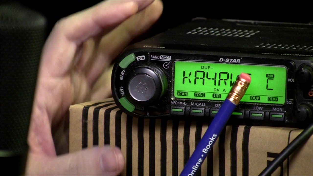 D-Star Training Icom ID-880H Linking & Unlinking Repeaters, D-Rats Configuration