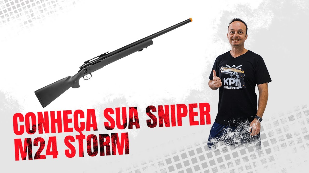 CONHEÇA SUA SNIPER: M24 STORM • KPP AIRSOFT