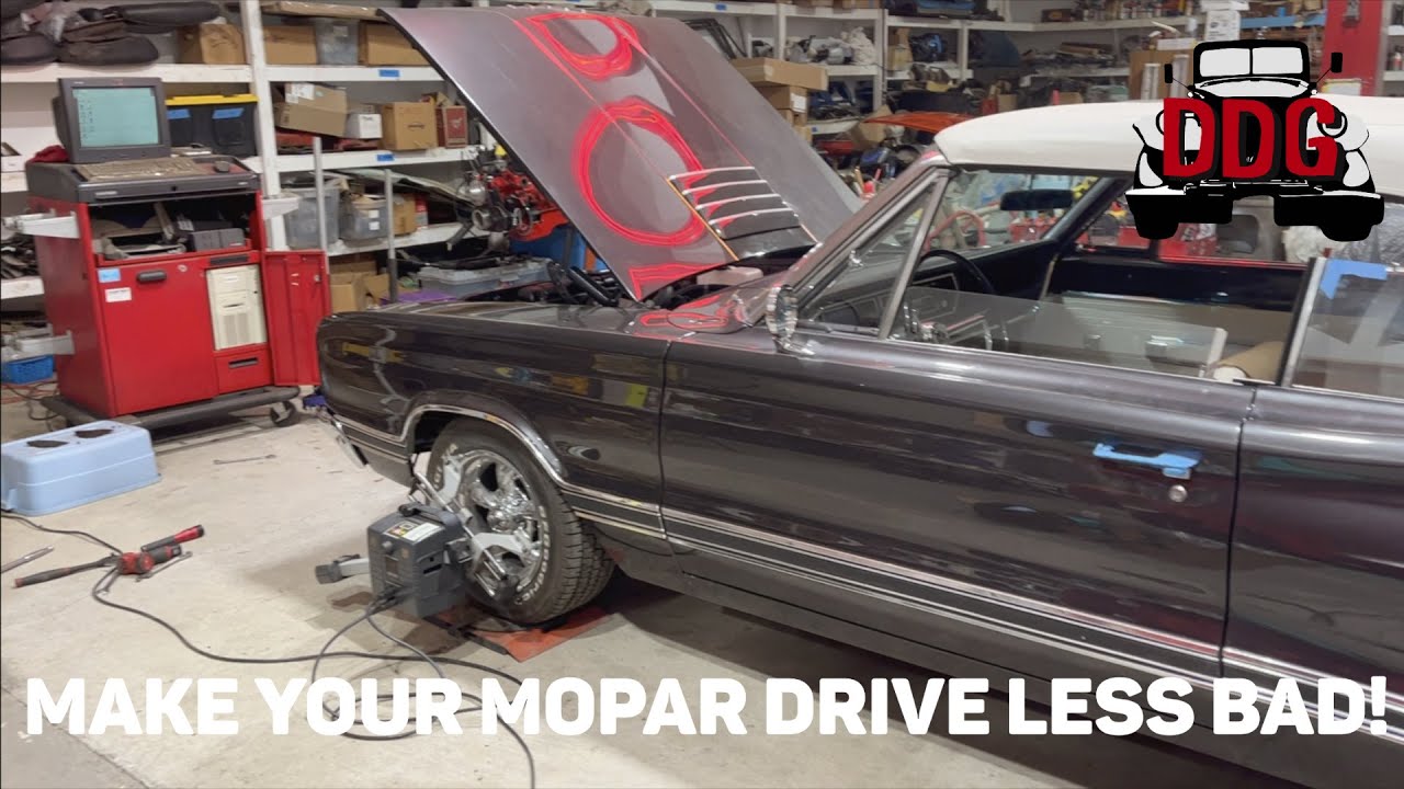 How To Make Your Classic Mopar Handle! Suspension Upgrades, Modern Alignment Specs, And More