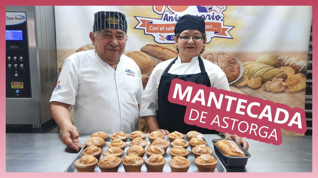 🍞 MANTECADAS de ASTORGA | con PANIFICADORA EL RETORNO | 📝 RECETA PASO A PASO
