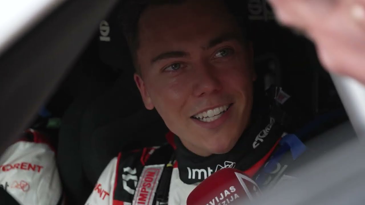 Mārtiņ&scaron; Sesks un Renārs Francis izcīna uzvaru WRC ātrumposmā