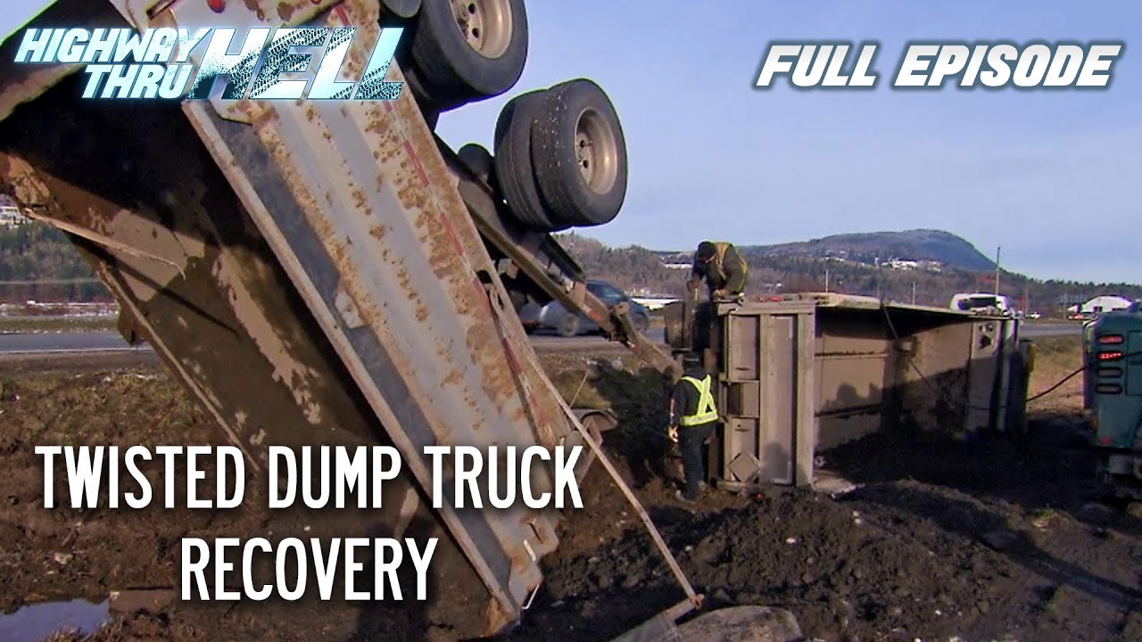 Nightmare Twisted Dump Truck Recovery | Full Episode | S10 E15 | Highway Thru Hell