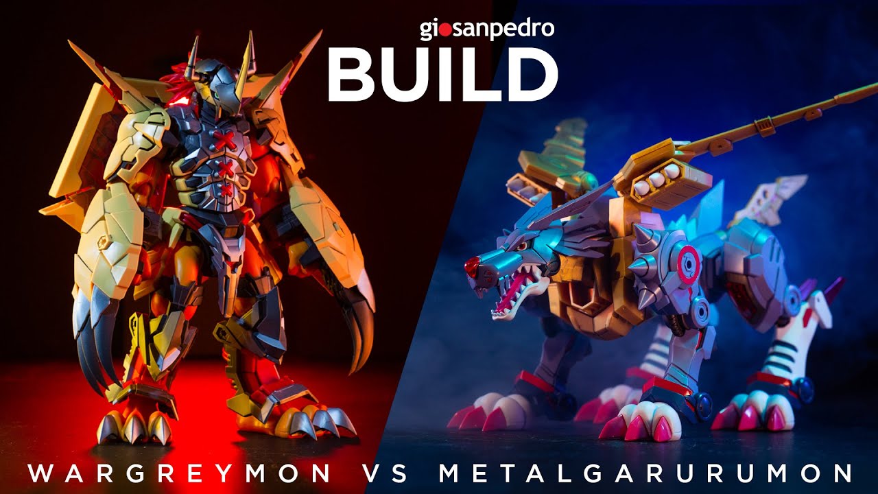 Digimon ASMR Beat Building - WarGreymon vs MetalGarurumon