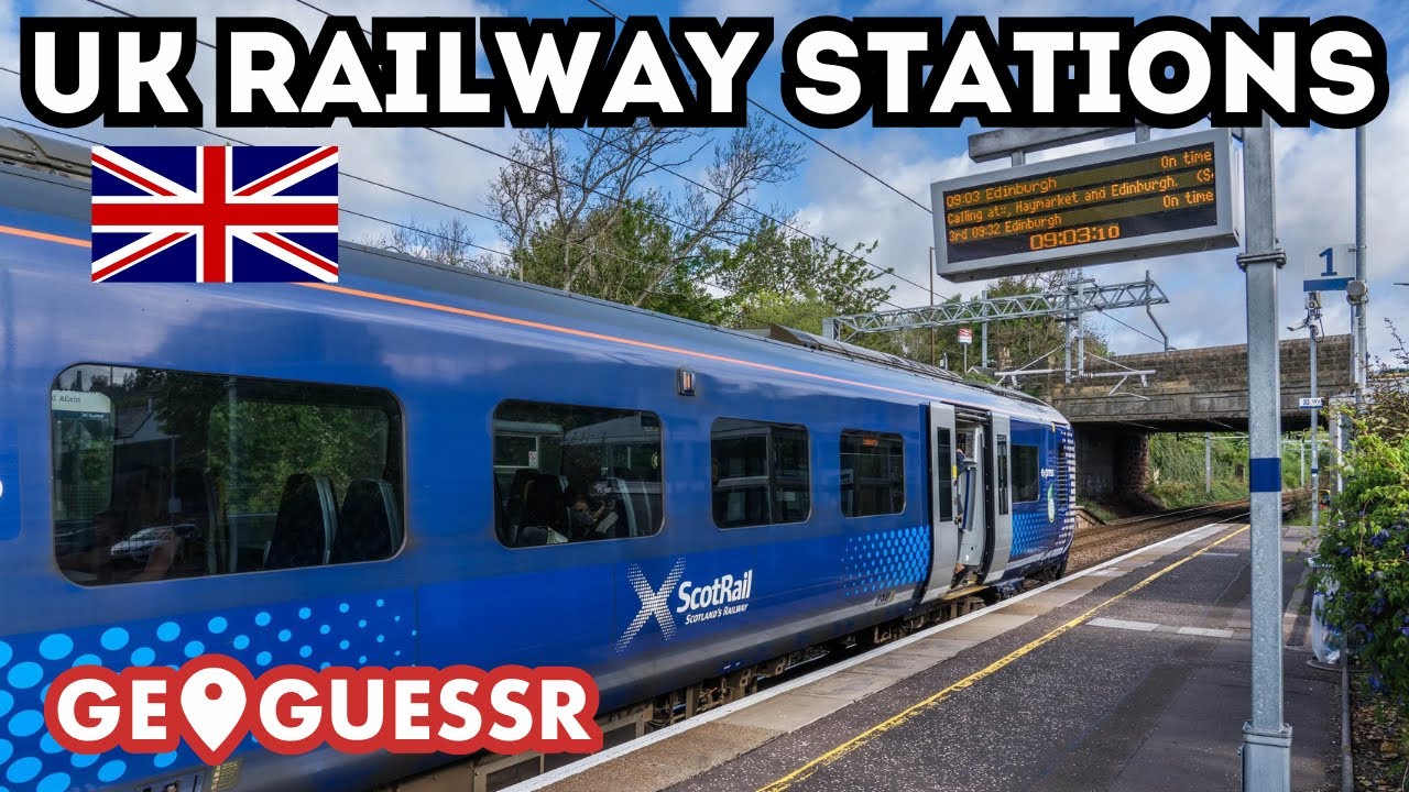 Can I Guess British Railways Stations on GeoGuessr? American Plays NO MOVE!