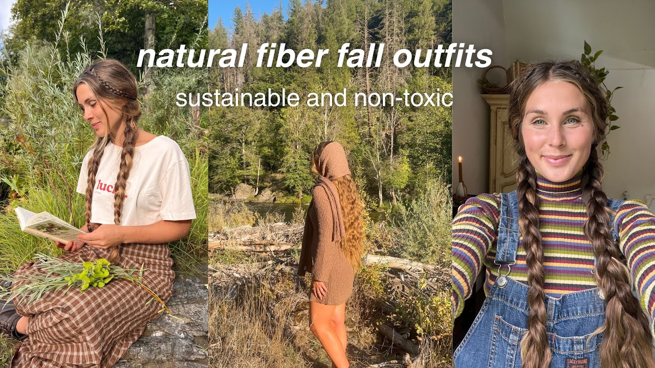 Экологичные наряды из натуральных волокон на осень