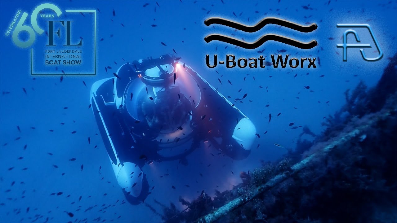 ПОДВОДНАЯ ЛОДКА! U-Boat Worx C-Explorer 3 на Международной выставке лодок в Форт-Лодердейле — FLI...