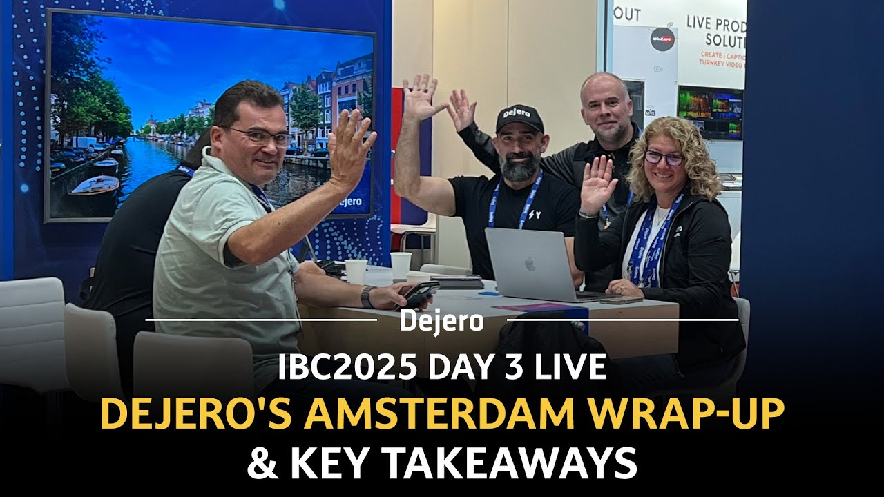 IBC2025 Final Day LIVE | Dejero's Amsterdam Wrap-up & Key Takeaways