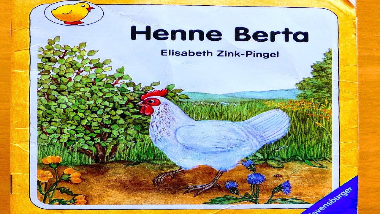 HENNE BERTA | süße Kindergeschichte vorlesen, Tiergeschichte Hühner Bauernhof, Mitlesen, GuteNacht