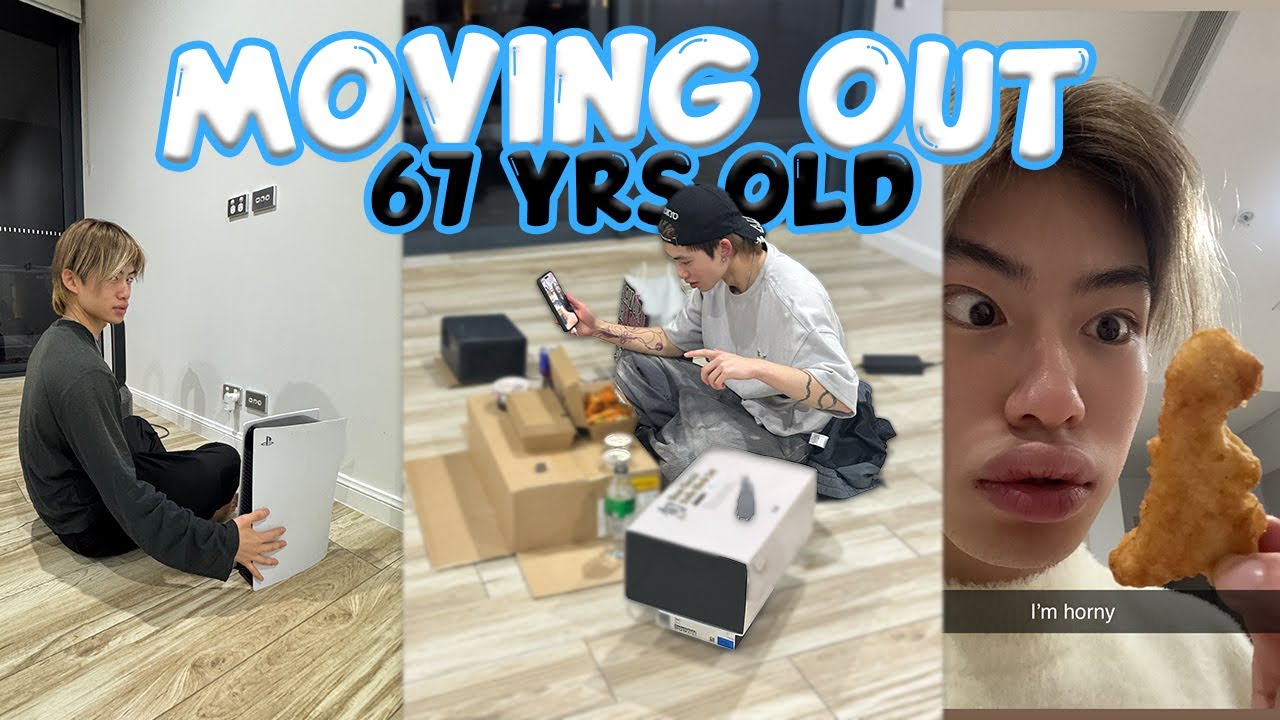 I FINALLY MOVED OUT AT 67 YEARS OLD!