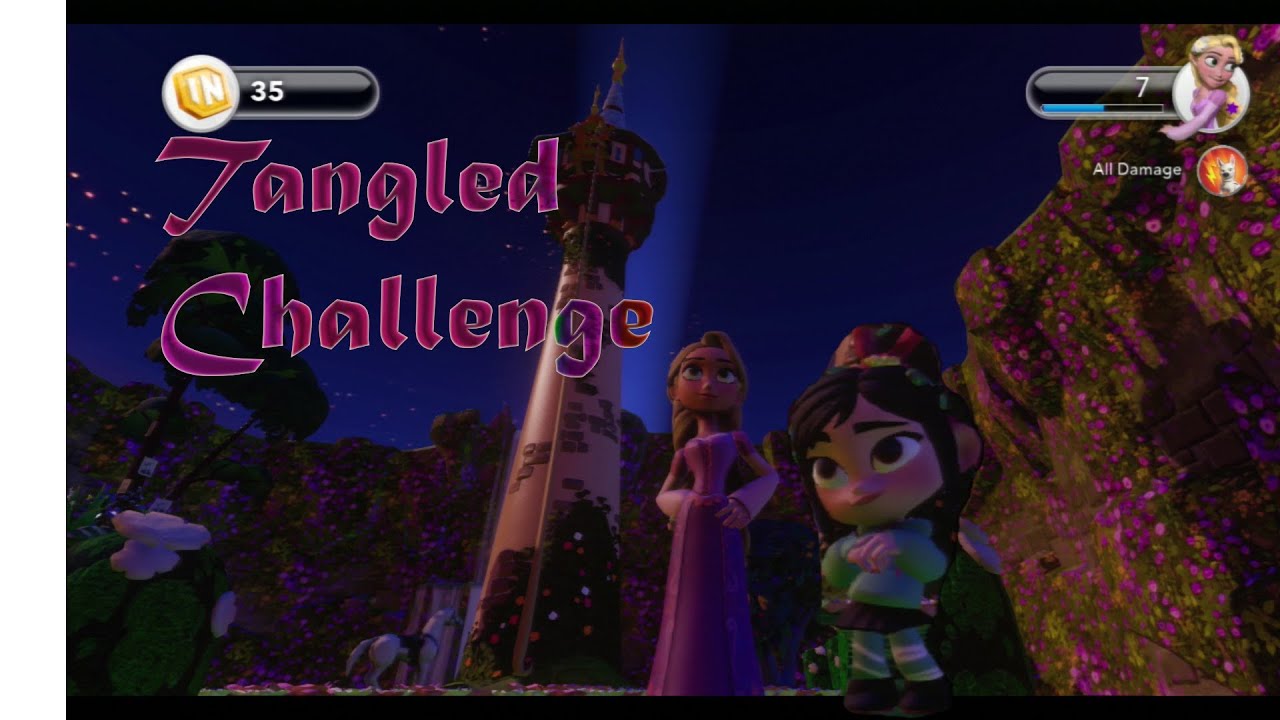 Disney Infinity Tangled Challenge Save Corona