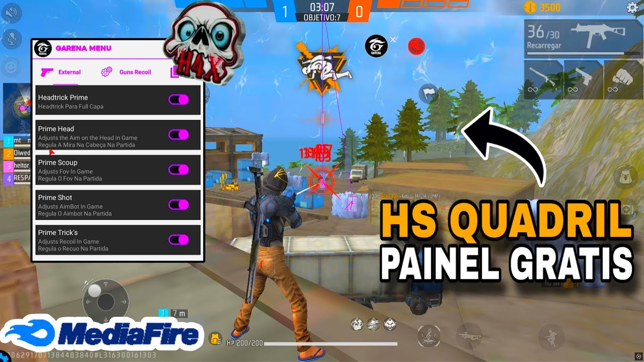 SAIU  NOVO HS PEITO CORPO TODO + BALA M&Aacute;GICA ATUALIZADO LINK DIRETO, HS PEITO VIP ANDROID E IPHONE📲