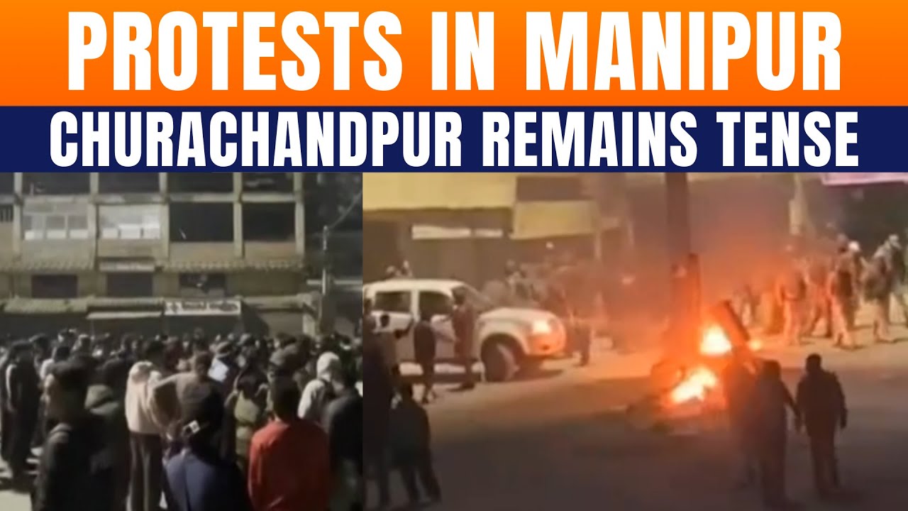 LIVE: Manipur Tense As Mob Clashes With Security Forces Over Deputy CM Appointment | Nemcha Kipgen