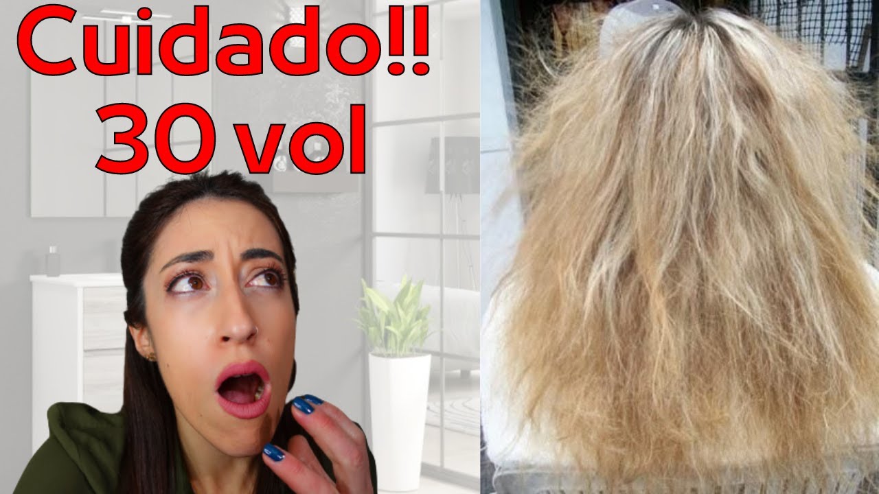 ⛔ No DESTROCES Tu Cabello con OXIDANTE de 30 Volúmenes!!