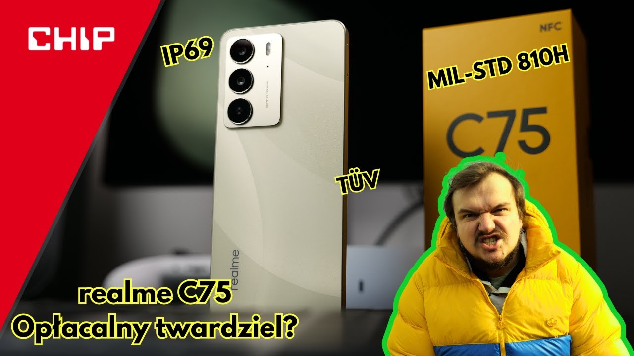 TWARDY ZAWODNIK ZA (prawie) TYSIAKA 💪 - realme C75